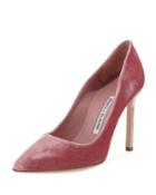 Bb Velvet 105mm Point-toe Pump
