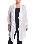 Drape Front Cardigan,