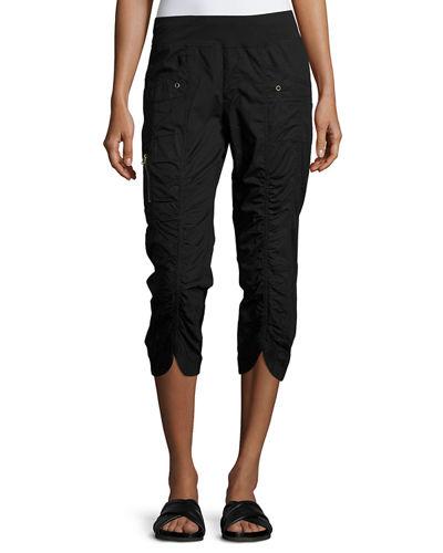 Iris Ruched-center Crop Pants