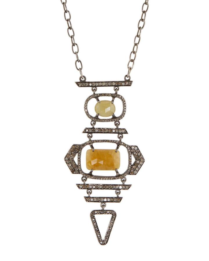 Ss Necklace With Dia