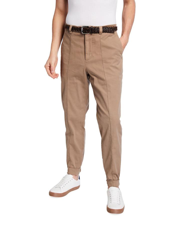 Men's Leisure-fit Gabardine Pants