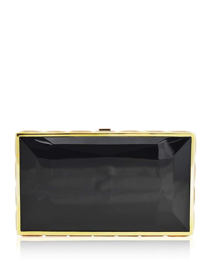 Speccio Faceted Box Clutch Bag