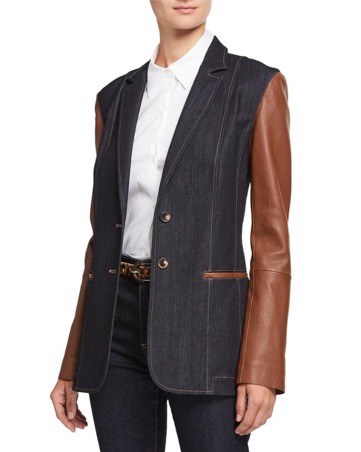 Rozella Prestige Denim 11 Oz Jacket With