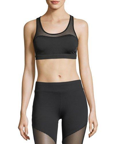 Element Mesh Sports Bra, Black