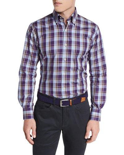 Autumn Plaid Oxford Shirt,