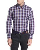 Autumn Plaid Oxford Shirt,