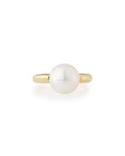 18k White South Sea Pearl Ring,