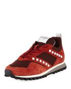 Men's Rockrunner Leather & Mesh Trainer