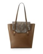 Mag Faux-leather Tote Bag