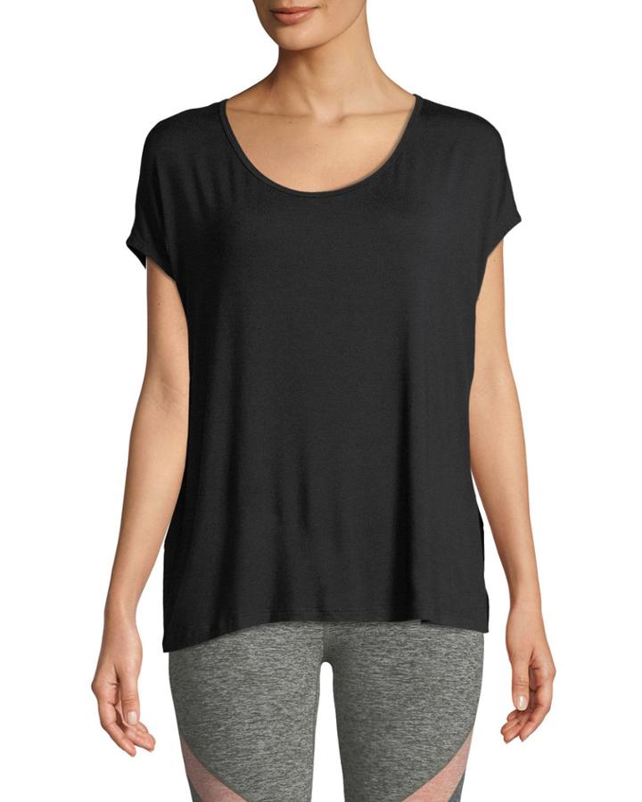 Back Out Strappy Short-sleeve Tee