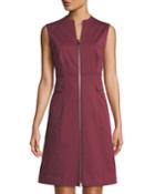 Carlina Zip-front Dress