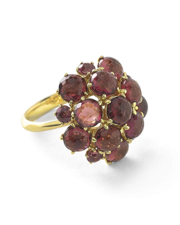 18k Gold Lollipop&reg; Cluster Ring, Pink