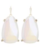 Kendra Scott Kristina Drop Earrings, Iridescent White, Women's, Iridscnt W