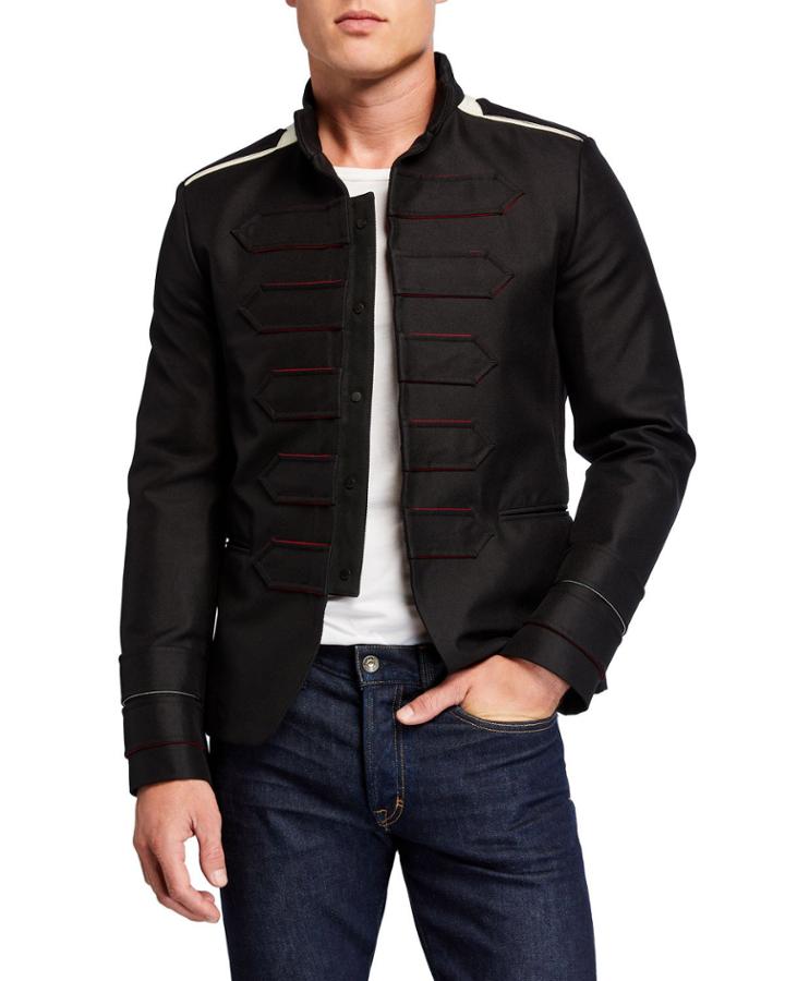 Men's Giacca Sportiva Silk-blend Jacket