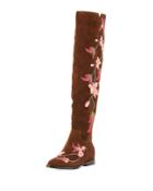 Jess Over-the-knee Embroidered Boot