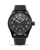 44mm Startimer Pilot Watch W/ Leather