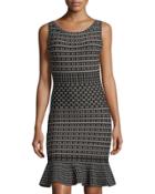 Flare-hem Sleeveless
