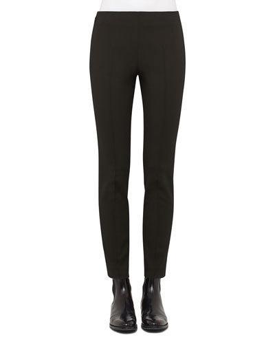 Melissa Techno Slim-leg Pants, Turtle