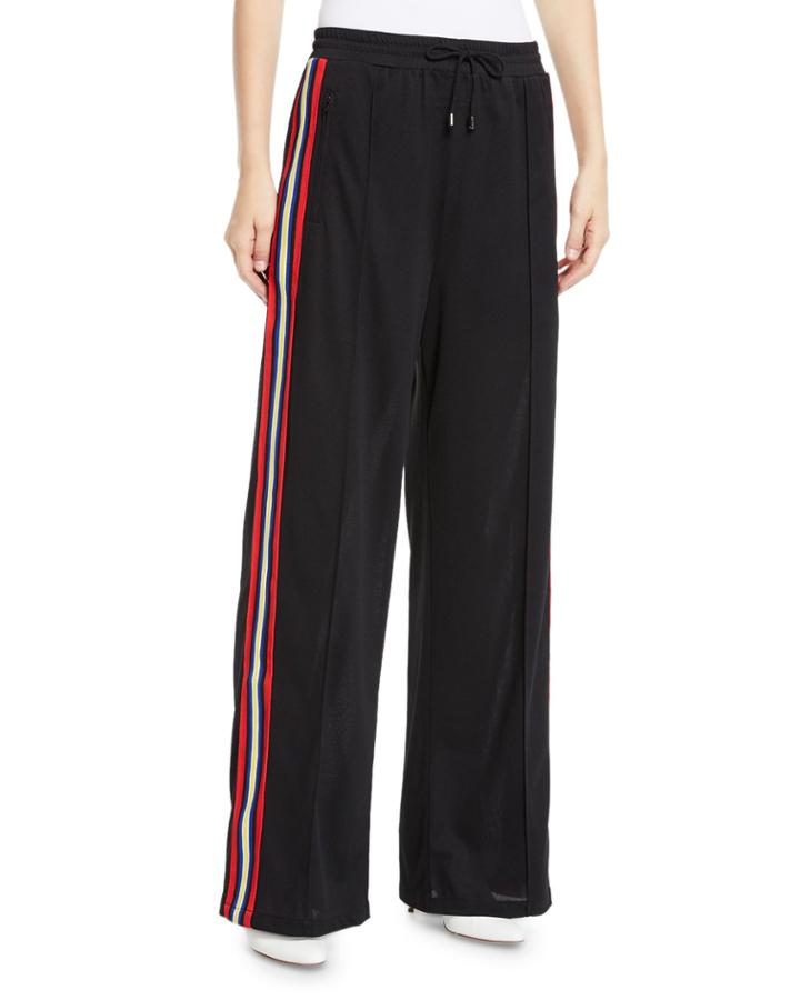 Betsy Straight-leg Drawstring Track Pants