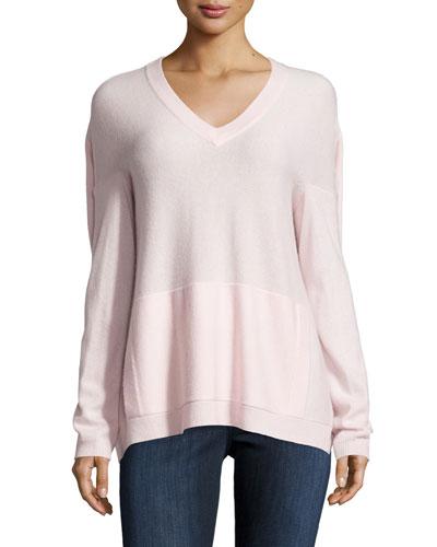 Cashmere V-neck Sweater,