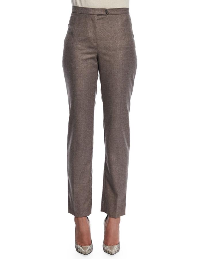 Metallic Hint Trousers
