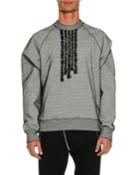 Organza Overlay Long-sleeve