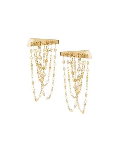 14k Gold Elite Small Draping Earrings
