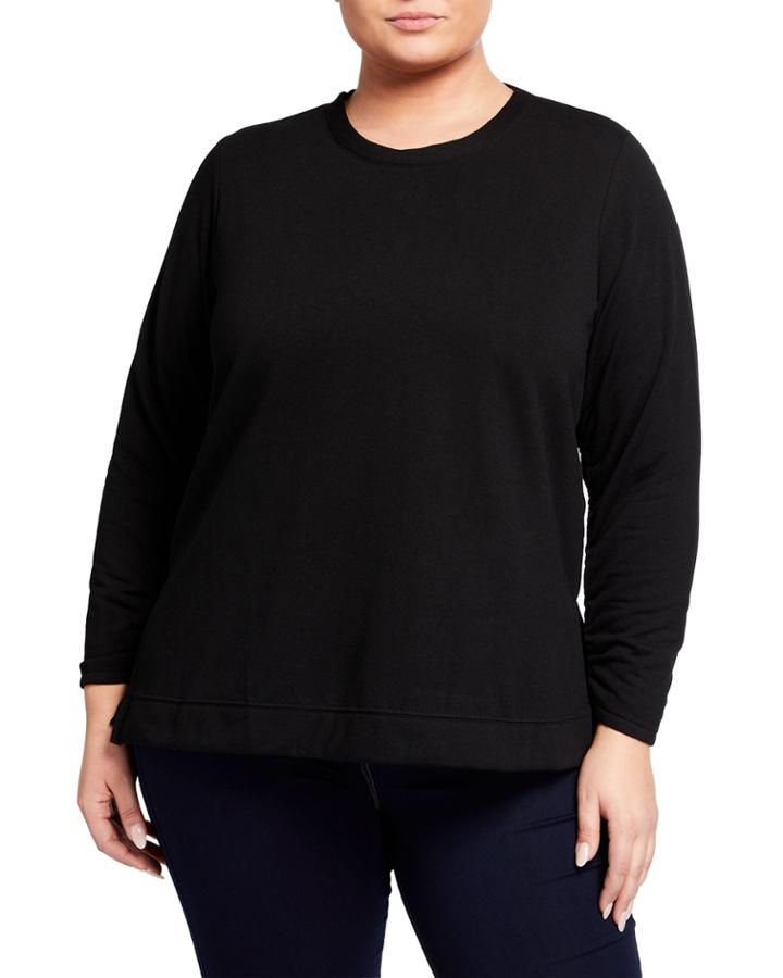 Plus Size Liya Crewneck