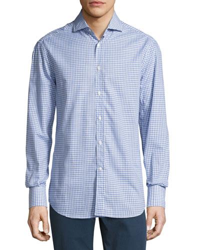 Checked-print Basic-fit
