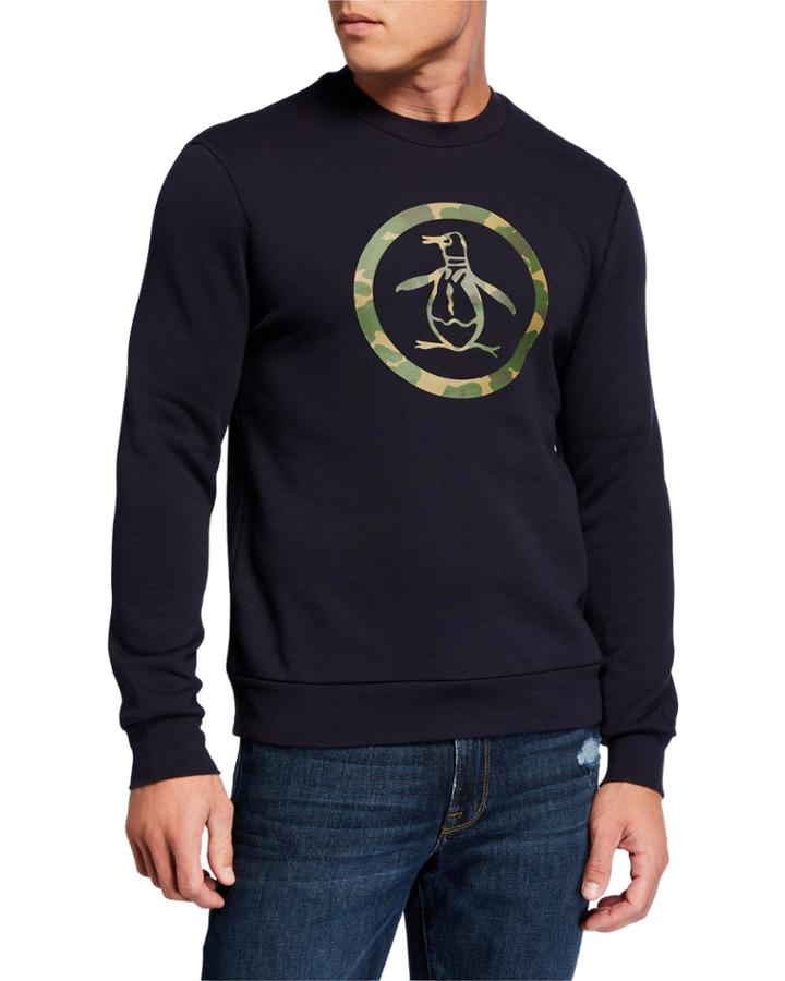Camo Logo Long-sleeve Pullover