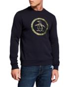 Camo Logo Long-sleeve Pullover