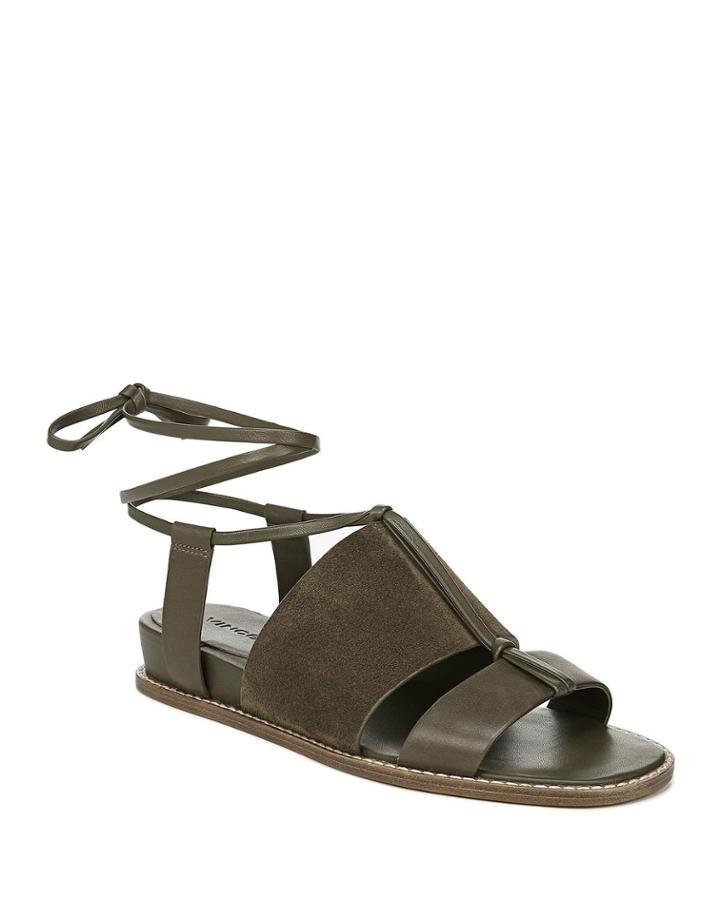 Forster Flat Leather Ankle-tie