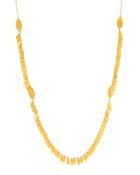 Willow 24k Long Half-fringe Necklace