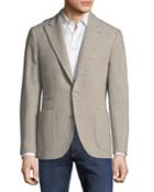 Men's Wool-blend Deconstructed Jacket