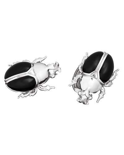 Onyx Horn Beetle Cuff