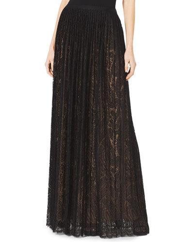 Paisley Lace Pleated