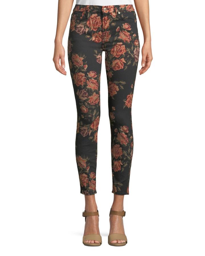 The Ankle Floral-print
