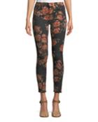 The Ankle Floral-print