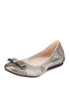 Elsie Ii Scrunch Quilted Ballet Flats