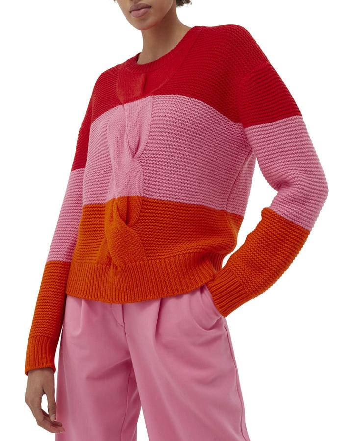 Giant Cable Colorblock