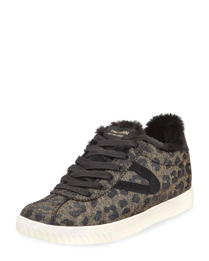 Callie Metallic Leather