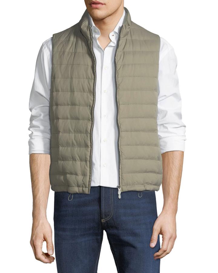 Men's Quilted Puffer Vest