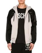 Hybrid Sweatshirt Jacket