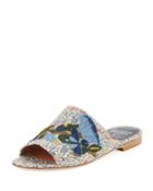 Nice Embroidered Flat