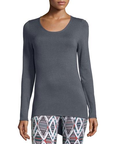 Yvette High-low Keyhole Tunic,