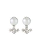 Convertible Pearl & Floral Earring Jackets