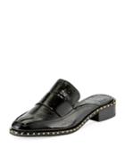 Tailored Faux-leather