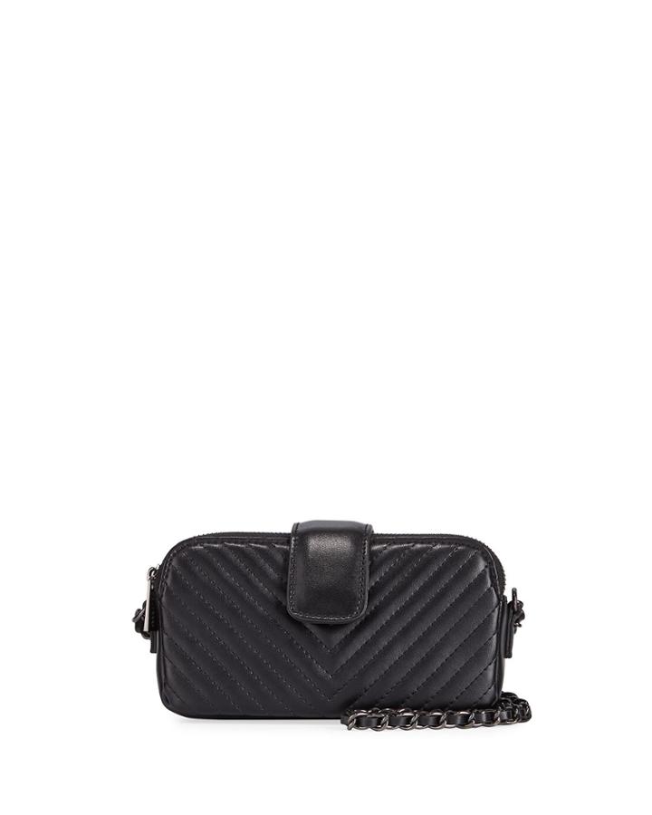 Mia Quilted Xs Wallet Crossbody Bag