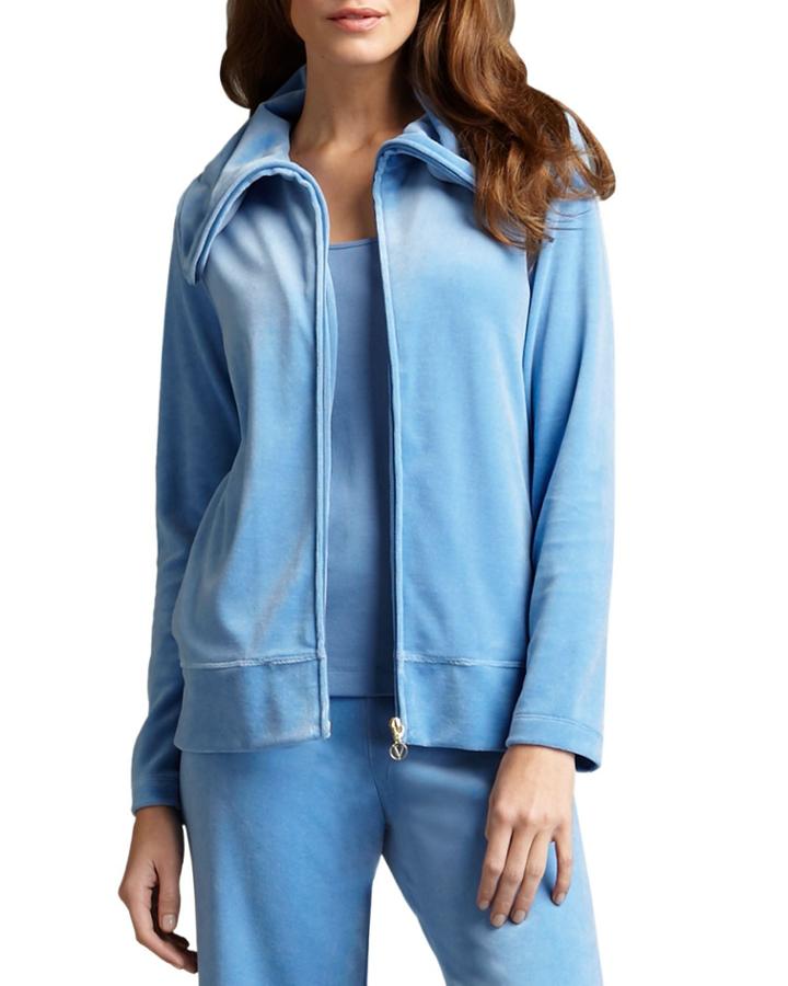 Velour Track Jacket,