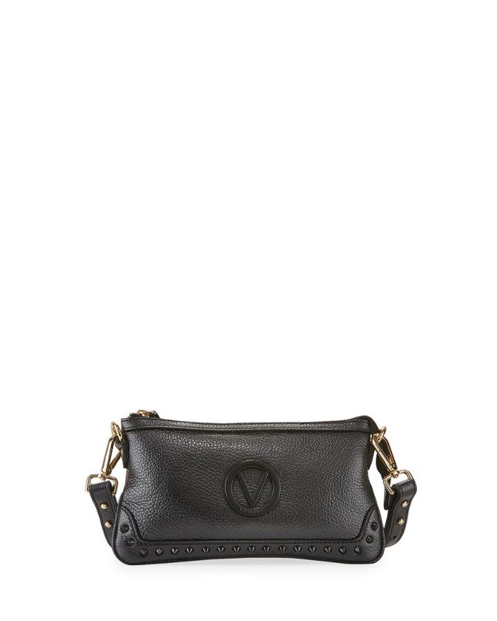 Abigail Studded Leather Crossbody Bag